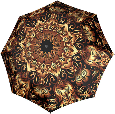 Parasolka Magic Fiber wzorzysta złota