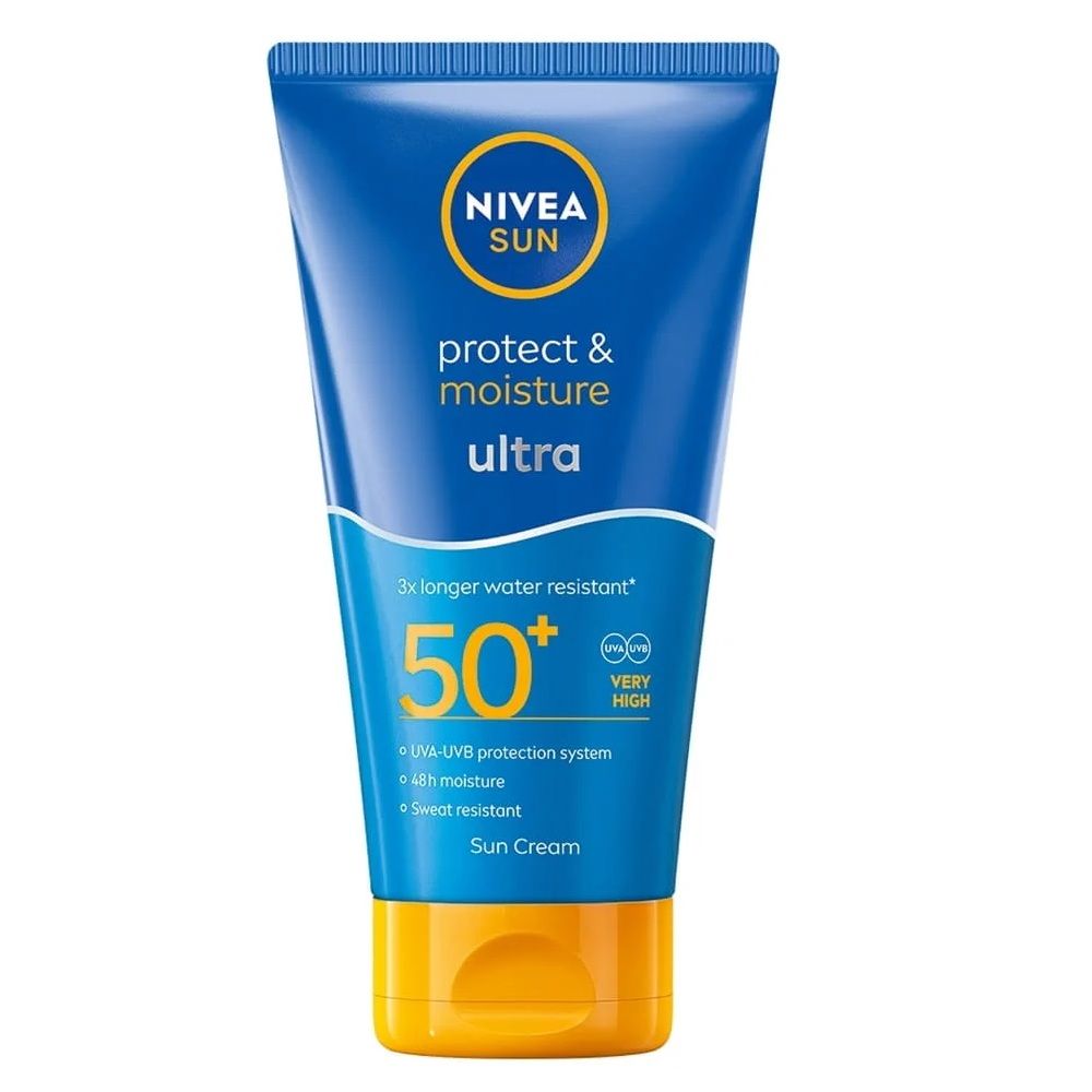 NIVEA Sun Protect & Moisture nawilżający krem do opalania SPF50+ 150ml