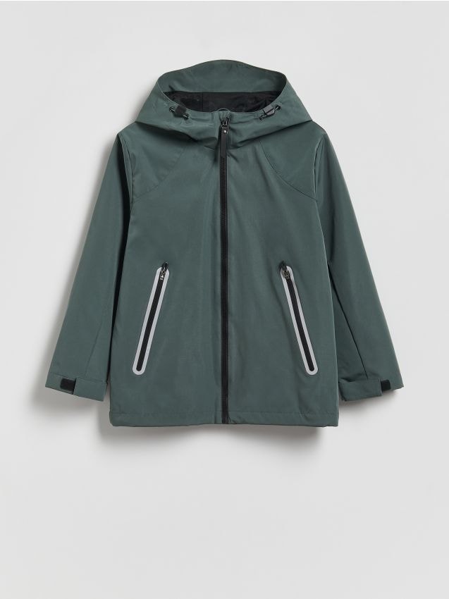 Reserved - Kurtka z kapturem - morski