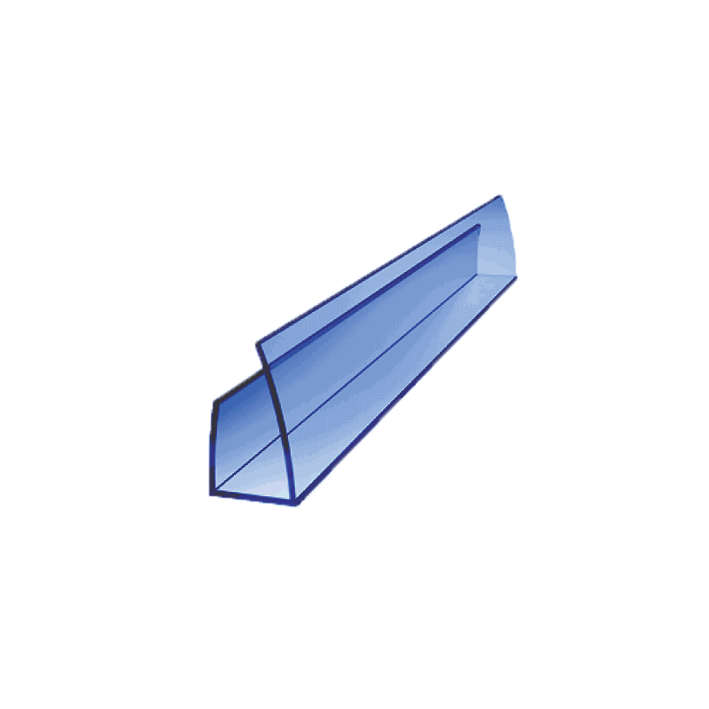 U-profil zamykający 1050mm, niebieski 10mm
