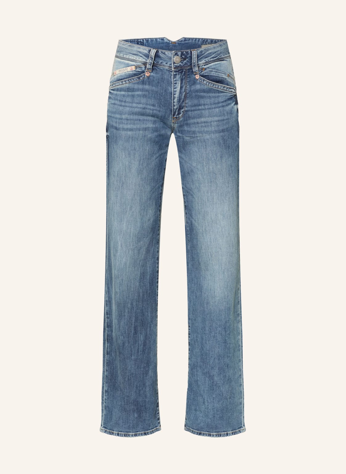 Herrlicher Jeansy Flare blau