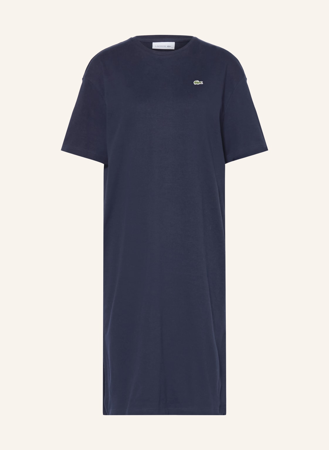 Lacoste Sukienka Z Dżerseju blau