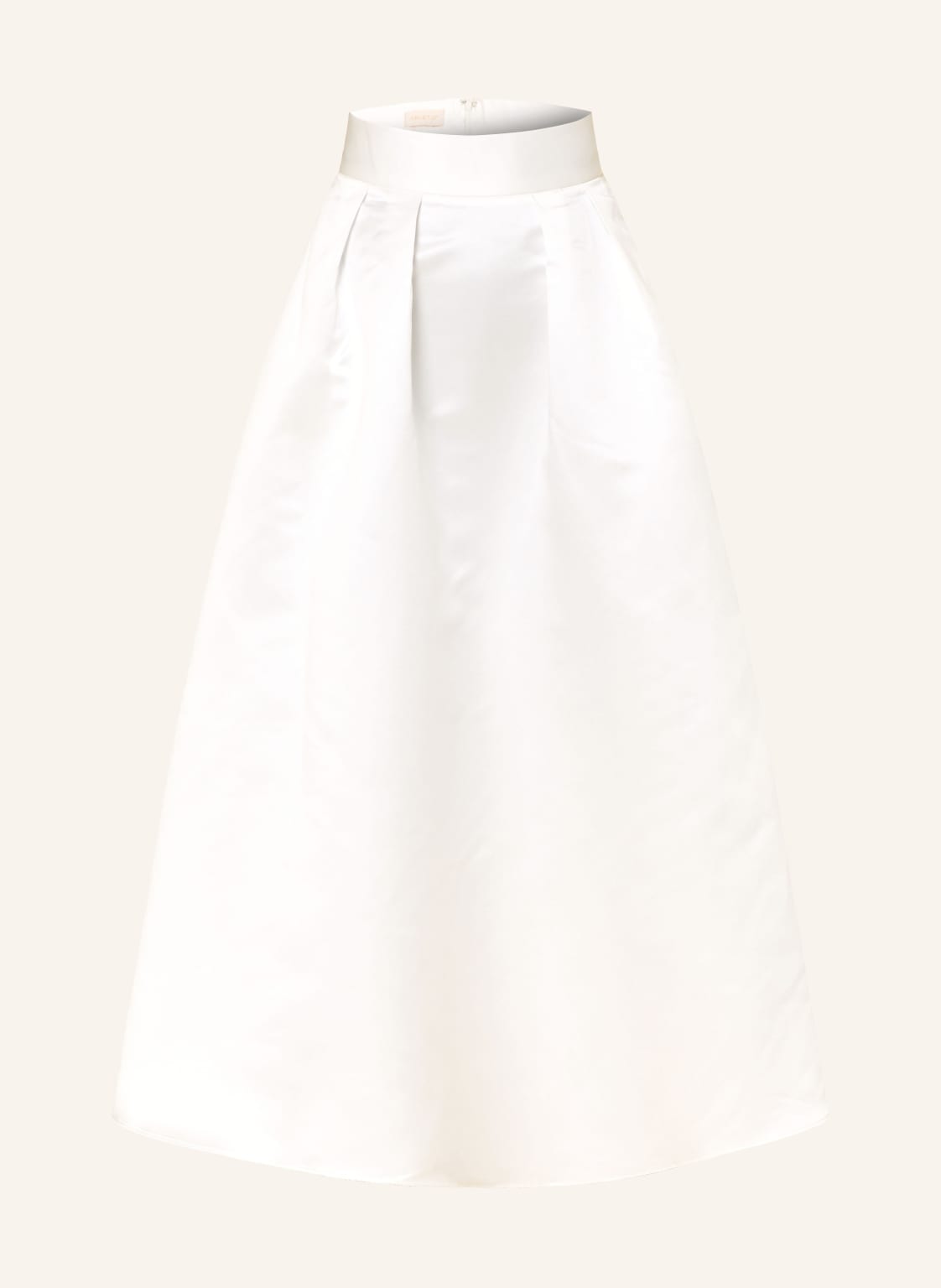 Apart Spódnica Satynowa weiss