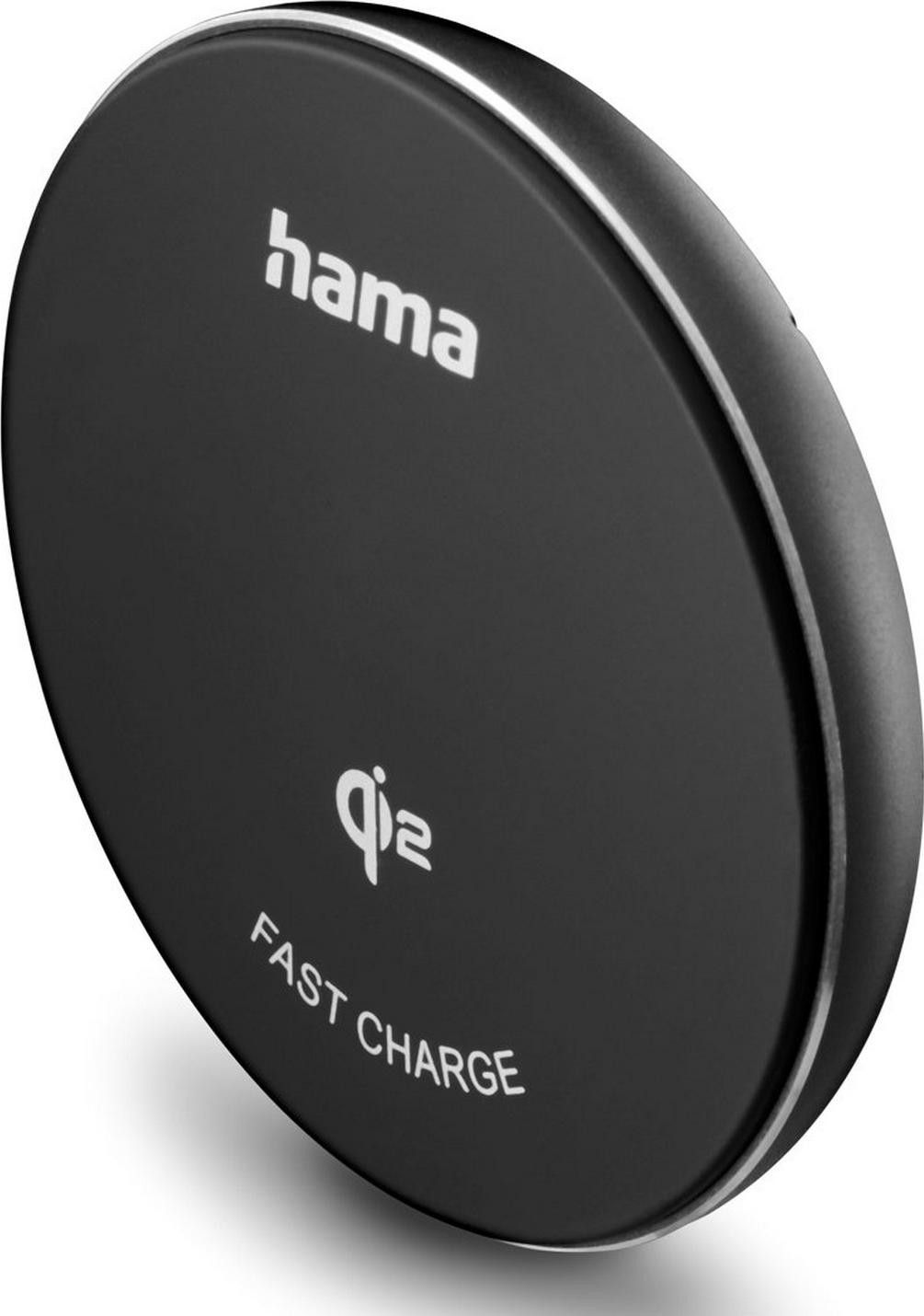 Hama ładowarka indukcyjna Qi2 Fast Charge 15W, czarna