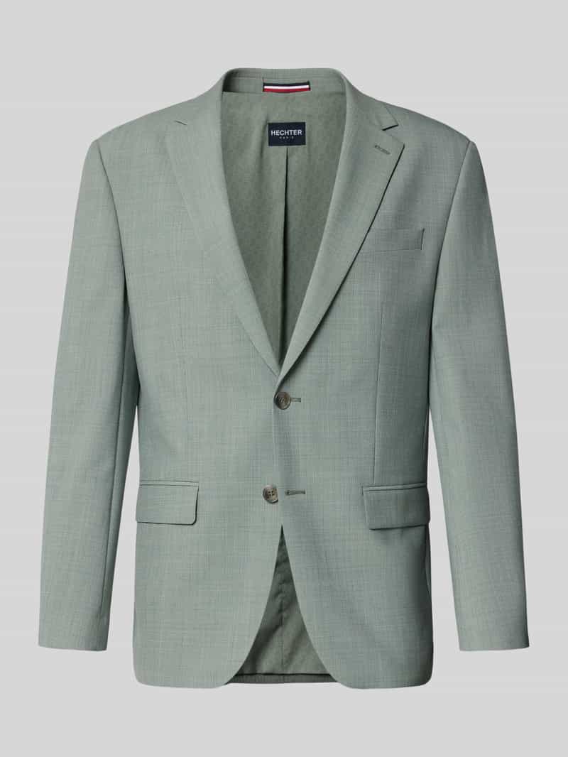 Marynarka na 2 guziki o kroju regular fit z kieszeniami z patką