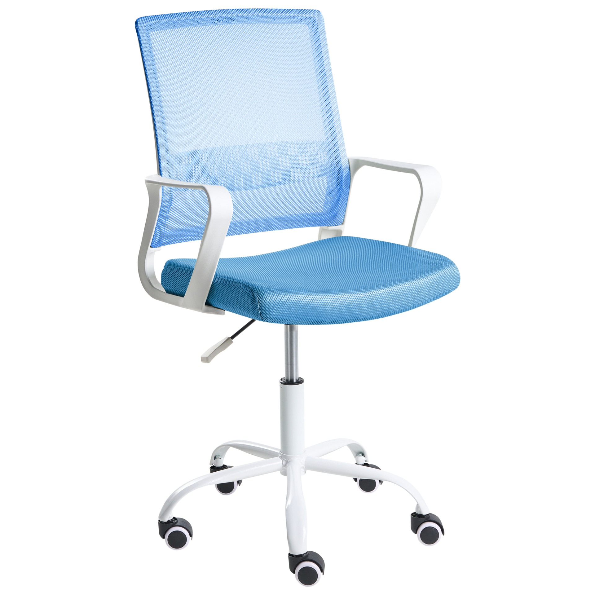 Beliani Krzesło biurowe EASE Niebieski