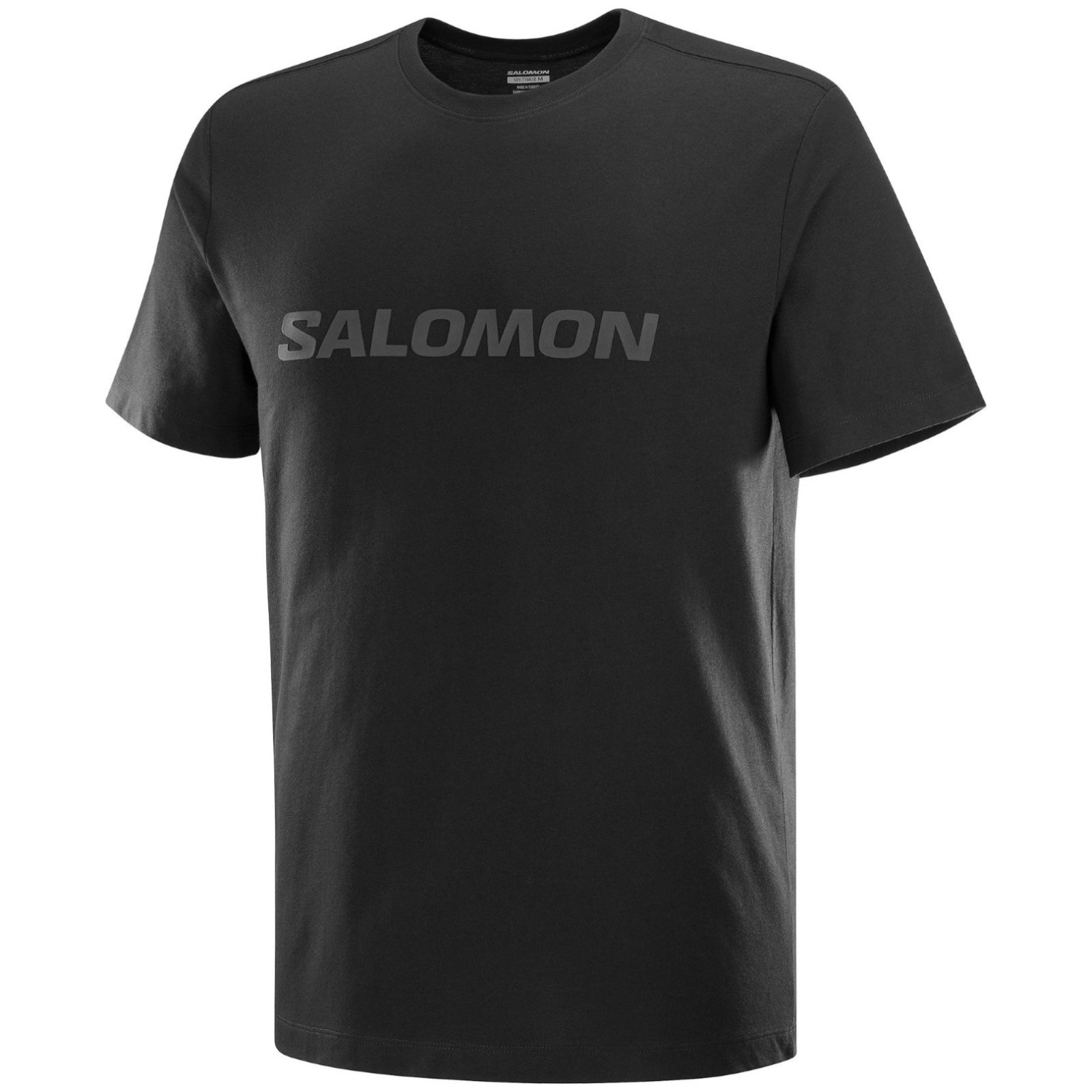 Koszulka męska Salomon Logo SS TEE M Rozmiar: S / Kolor: czarny
