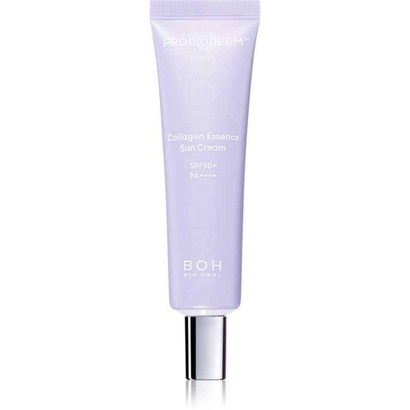 BIOHEAL BOH Probioderm Collagen Essence Sun Cream krem do opalania do twarzy z efektem przeciwzmarszczkowym SPF 50+ 50 ml