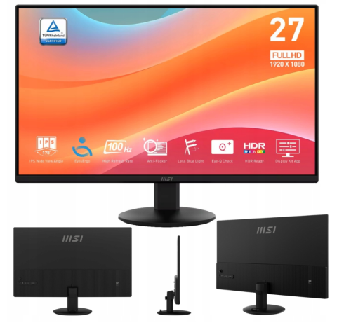 MSI LED MSI PRO MP272LNT 27