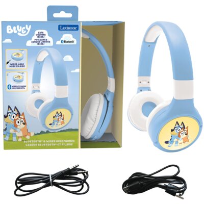 Zabawka słuchawki nauszne LEXIBOOK Bluey HPBT010BY