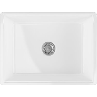 ISVEA Ravenna 24 10RV81061 Biały połysk 46x61 Zlewozmywak jednokomorowy 