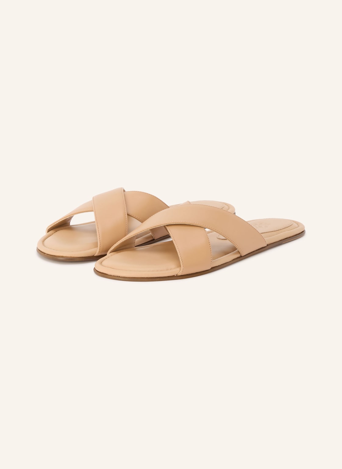 Gia Borghini Klapki Hina beige