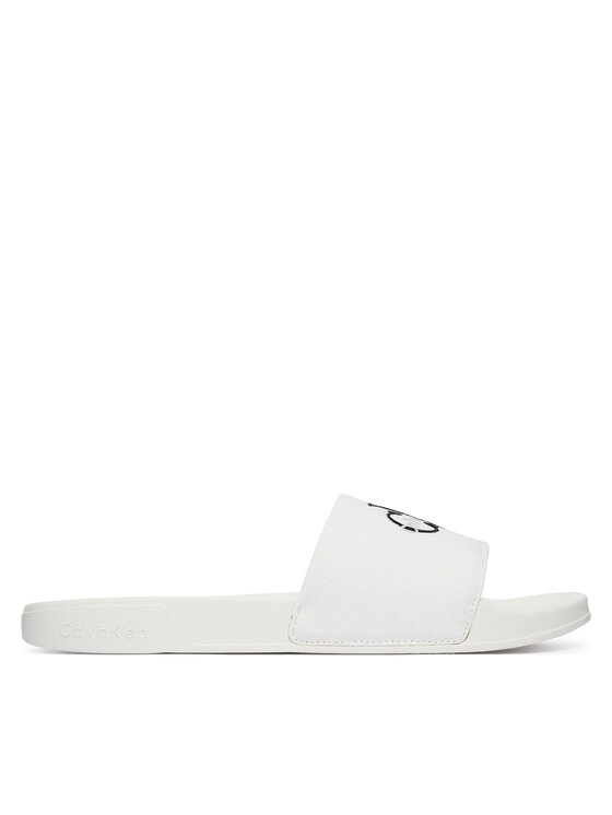 Calvin Klein Klapki Ess Slide Cv YM0YM01393 Biały