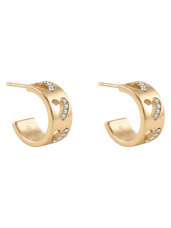 Guess Kolczyki JUBE06 085JW Złoty