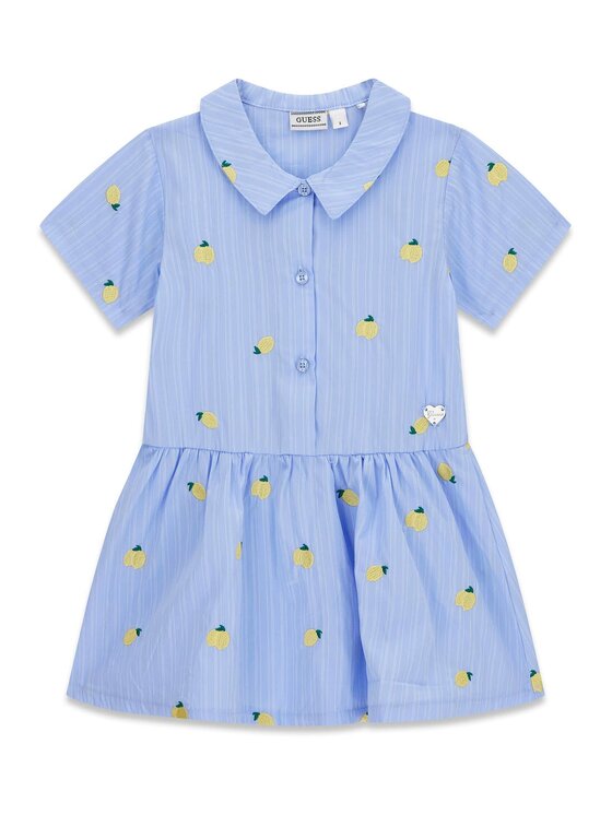 Guess Kids Sukienka 181429 Niebieski Classic Fit