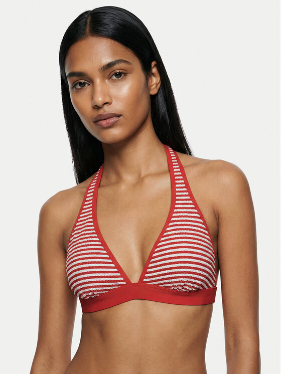 Seafolly Góra od bikini Clubhouse 31569MF281 Pomarańczowy
