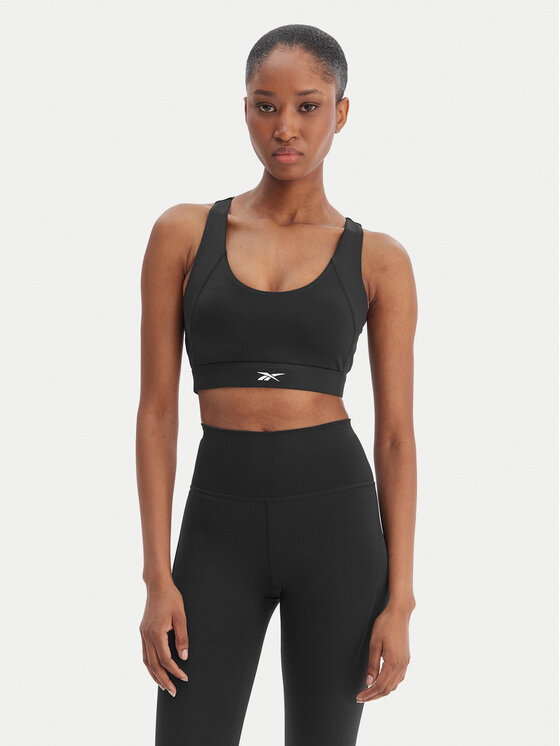 Reebok Biustonosz sportowy Reebok x Ewa Chodakowska Ela RK25615CCW Czarny