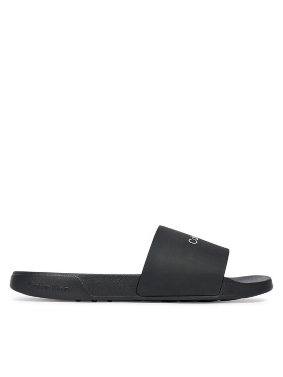 Calvin Klein Klapki Ess Slide Monobrand Cv HM0HM02107 Czarny