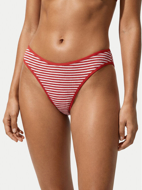 Seafolly Dół od bikini Clubhouse 40753-281 Pomarańczowy