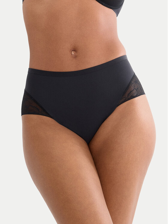 Triumph Figi klasyczne z wysokim stanem Comfort Contour 10226329 Czarny