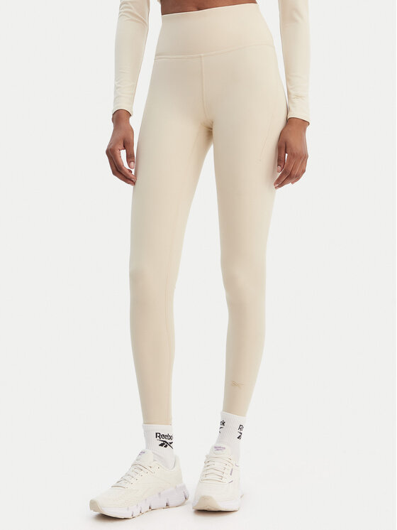 Reebok Legginsy Reebok x Ewa Chodakowska Zuzka RK25619CCW Beżowy Slim Fit