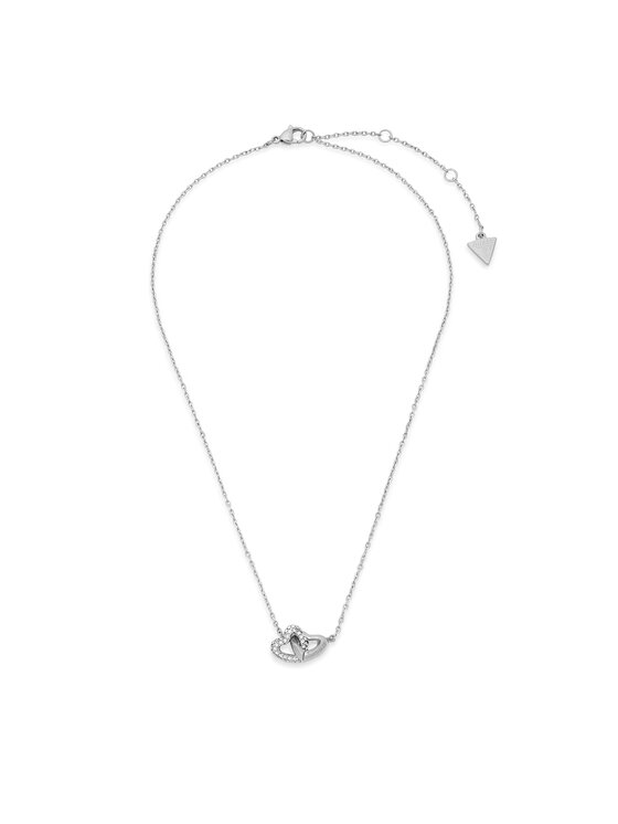 Guess Naszyjnik JUBN06 013JW Srebrny