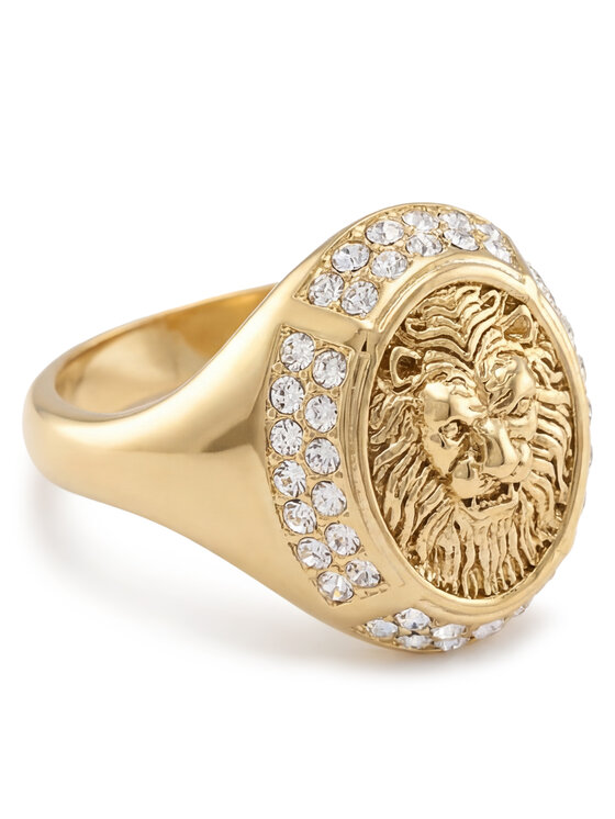 Guess Pierścionek JUBR06 192JW Złoty