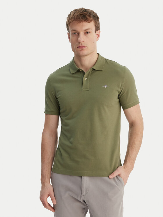 Gant Polo Shield 2220 Zielony
