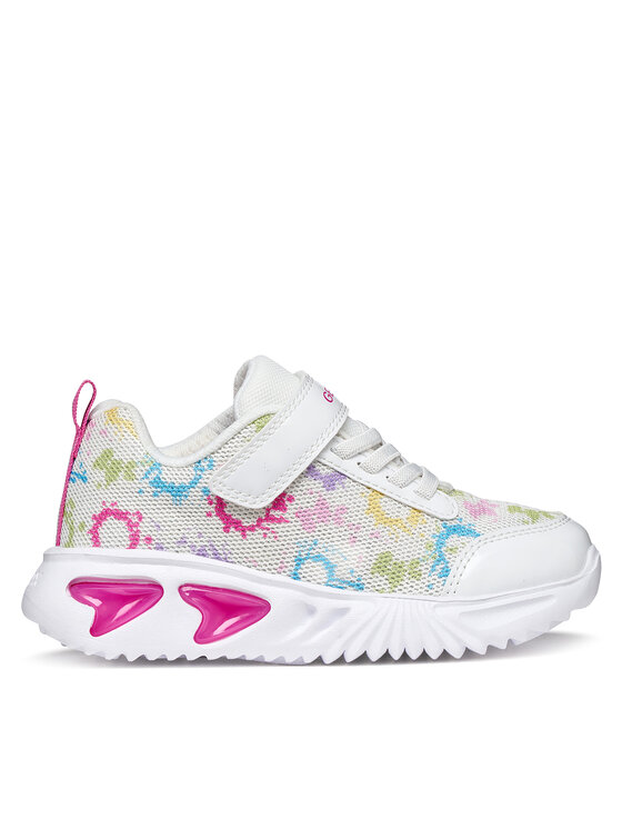 Geox Sneakersy J Assister Girl J45E9B 0GFHH C0653 M Biały