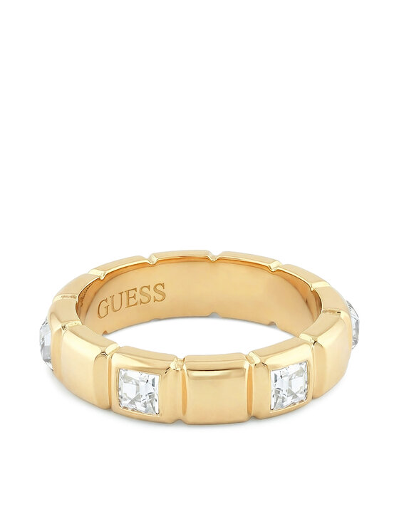 Guess Pierścionek JUBR06 181JW Złoty
