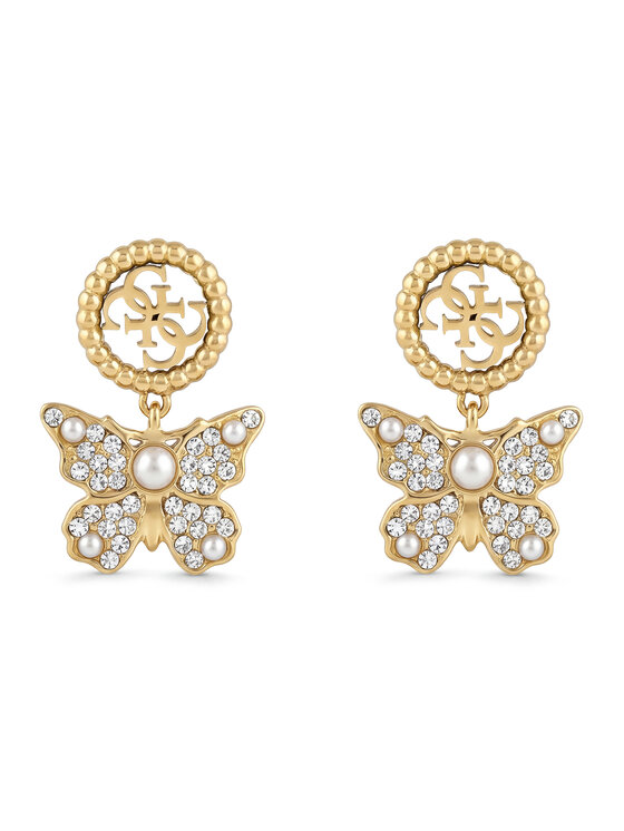 Guess Kolczyki JUBE06 132JW Złoty