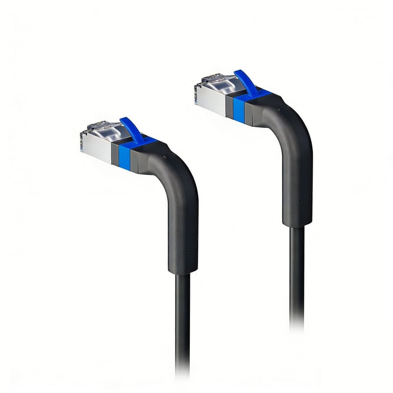 Lanview LV-6AFTP-FLEX-ANG-015B-S kabel sieciowy