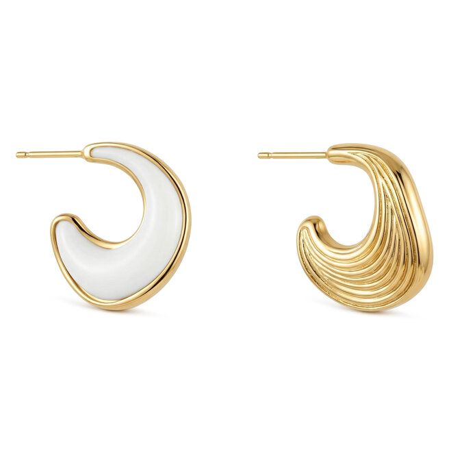 Kolczyki Guess JUBE06 159JW Biały