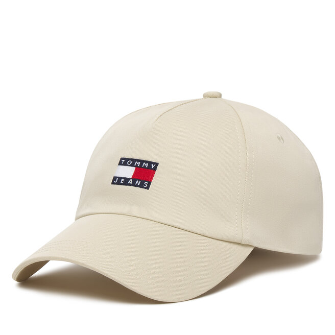 Czapka z daszkiem Tommy Jeans Tjw Heritage Core 5 Panel Cap AW0AW16991 Beżowy