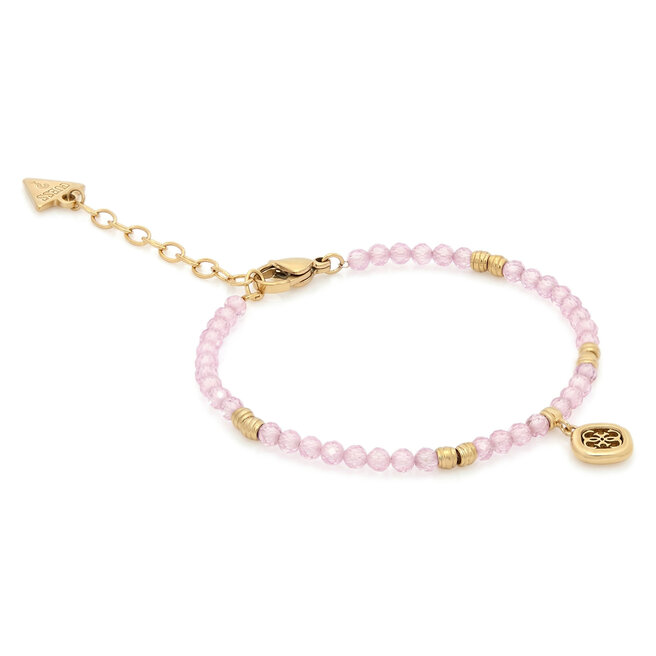 Bransoletka Guess JUBB06 147JW Różowy