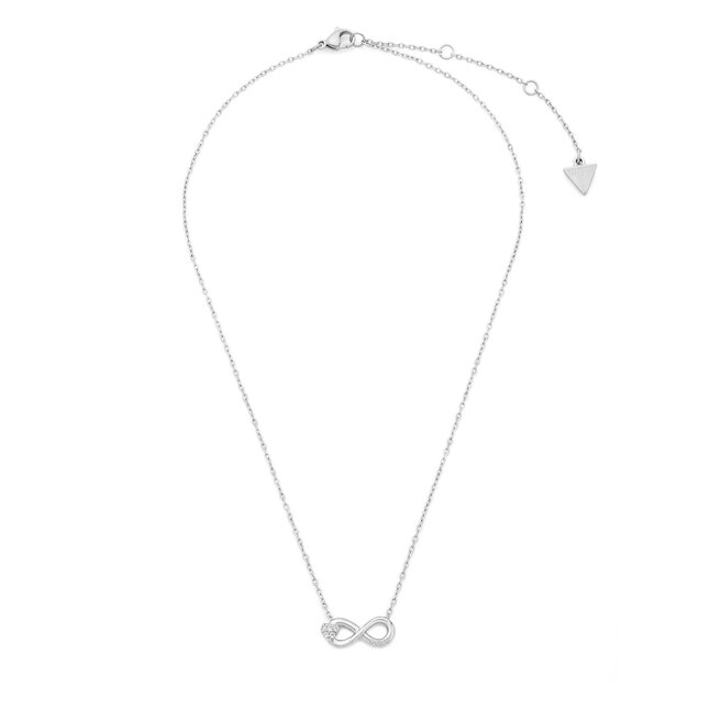 Naszyjnik Guess JUBN06 047JW Srebrny