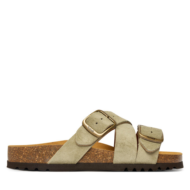 Klapki Scholl Selene F00774 Zielony