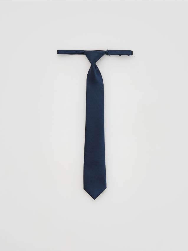 Reserved - Klasyczny krawat - granatowy