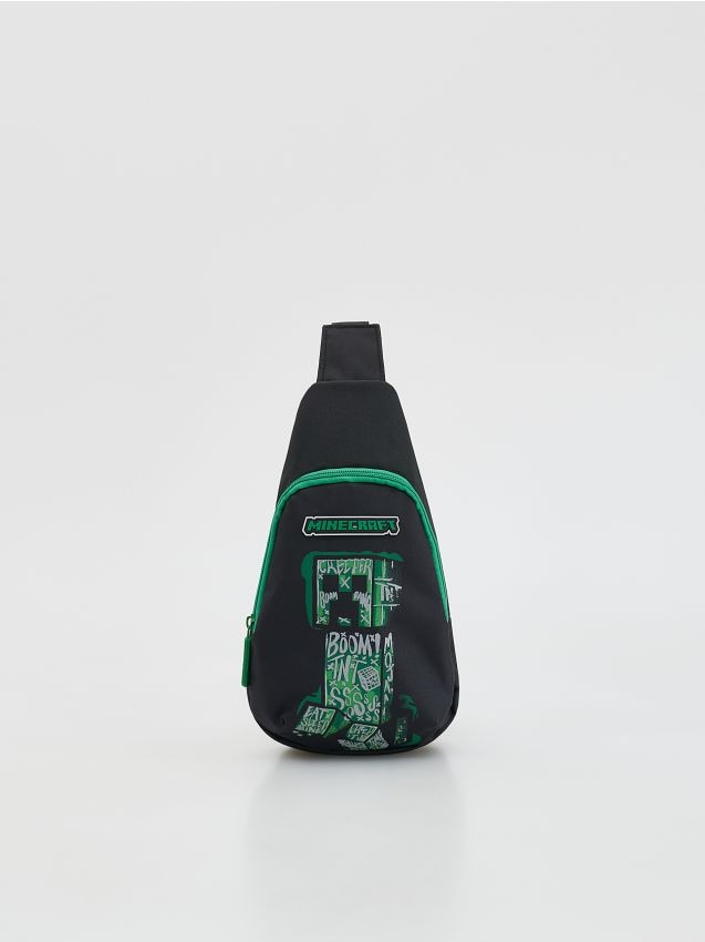 Reserved - Saszetka Minecraft - czarny