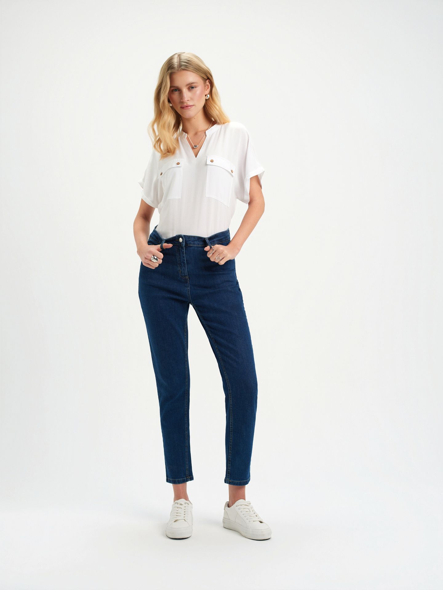 Spodnie jenasowe typu skinny