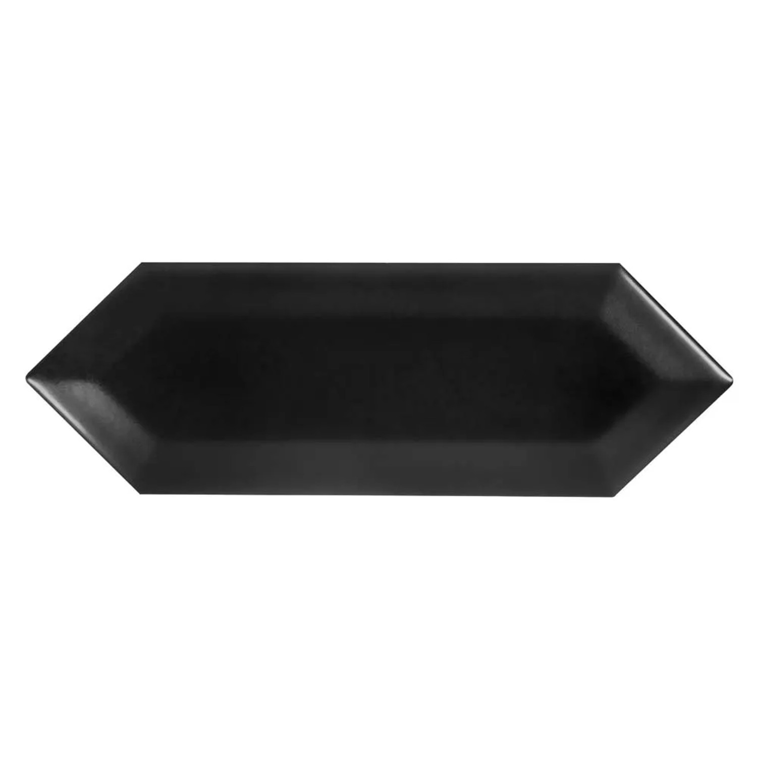 Dunin Płytka Tritone black matt fazowana 7,6 x 22,8 cm