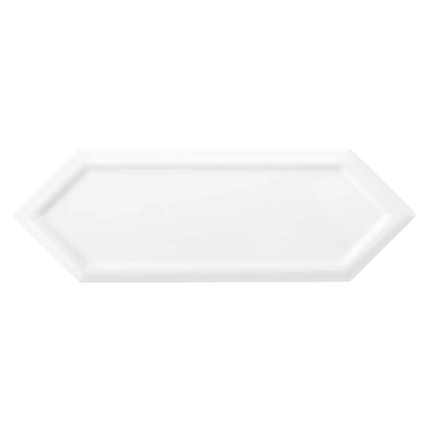 Dunin Kształtka Tritone White Wklęsła 7,6 x 22,8 cm