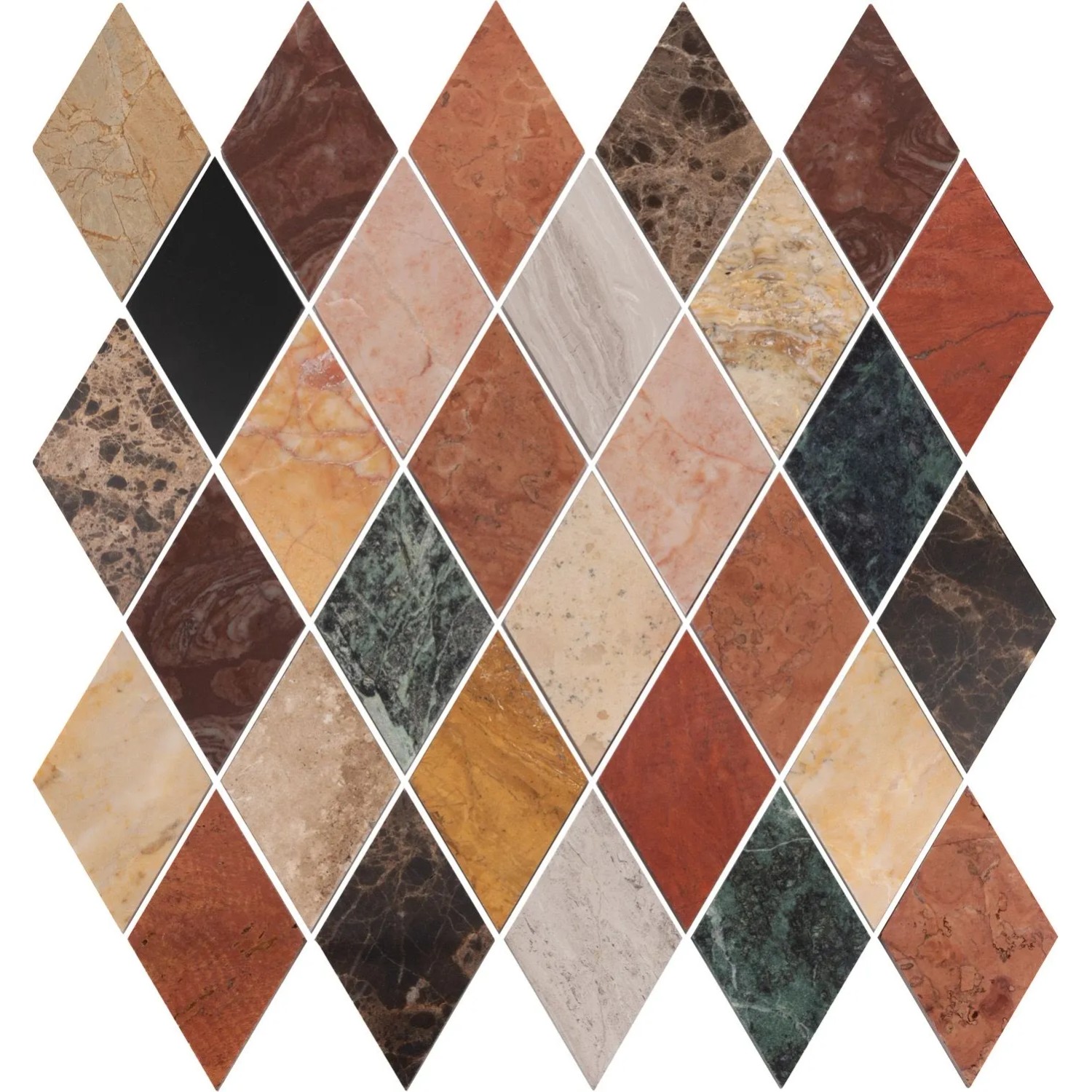 Dunin Mozaika Emperador rombic mix 29,5 x 29,5 cm