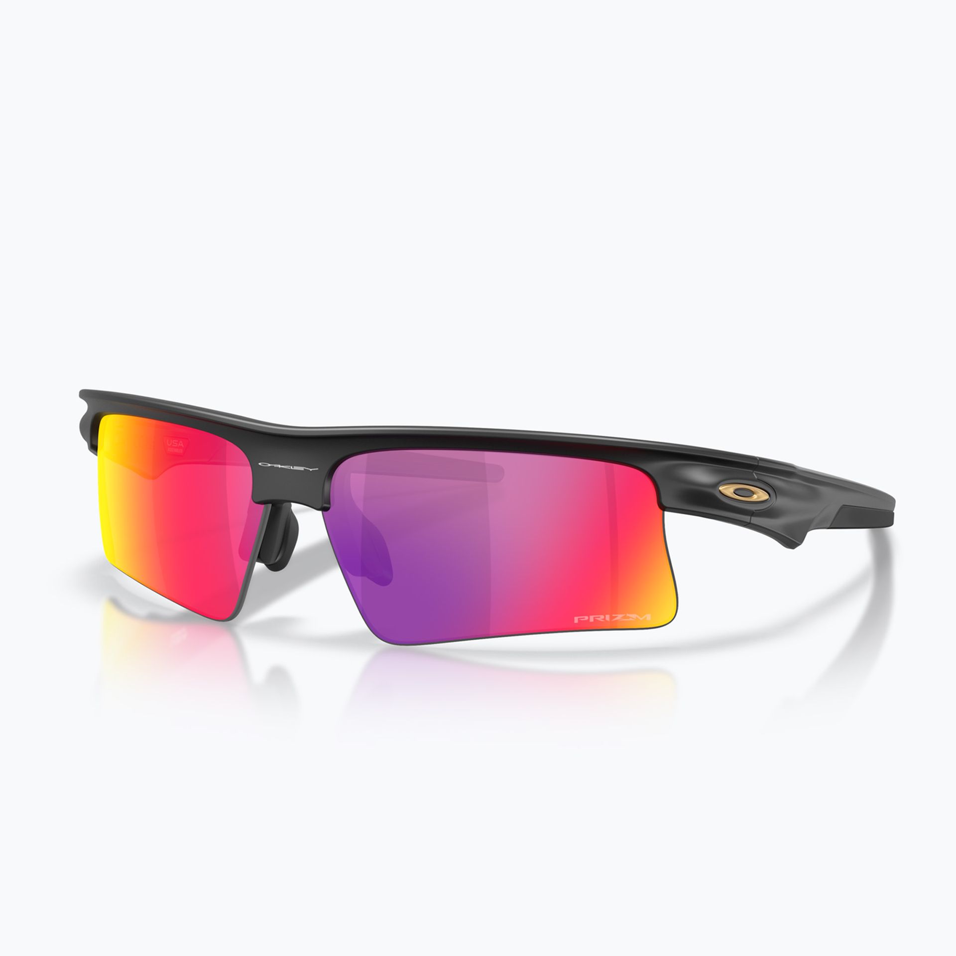 Okulary przeciwsłoneczne Oakley Bisphera Speed matte black/prizm road WYSYŁKA W 24H 30 DNI NA ZWROT