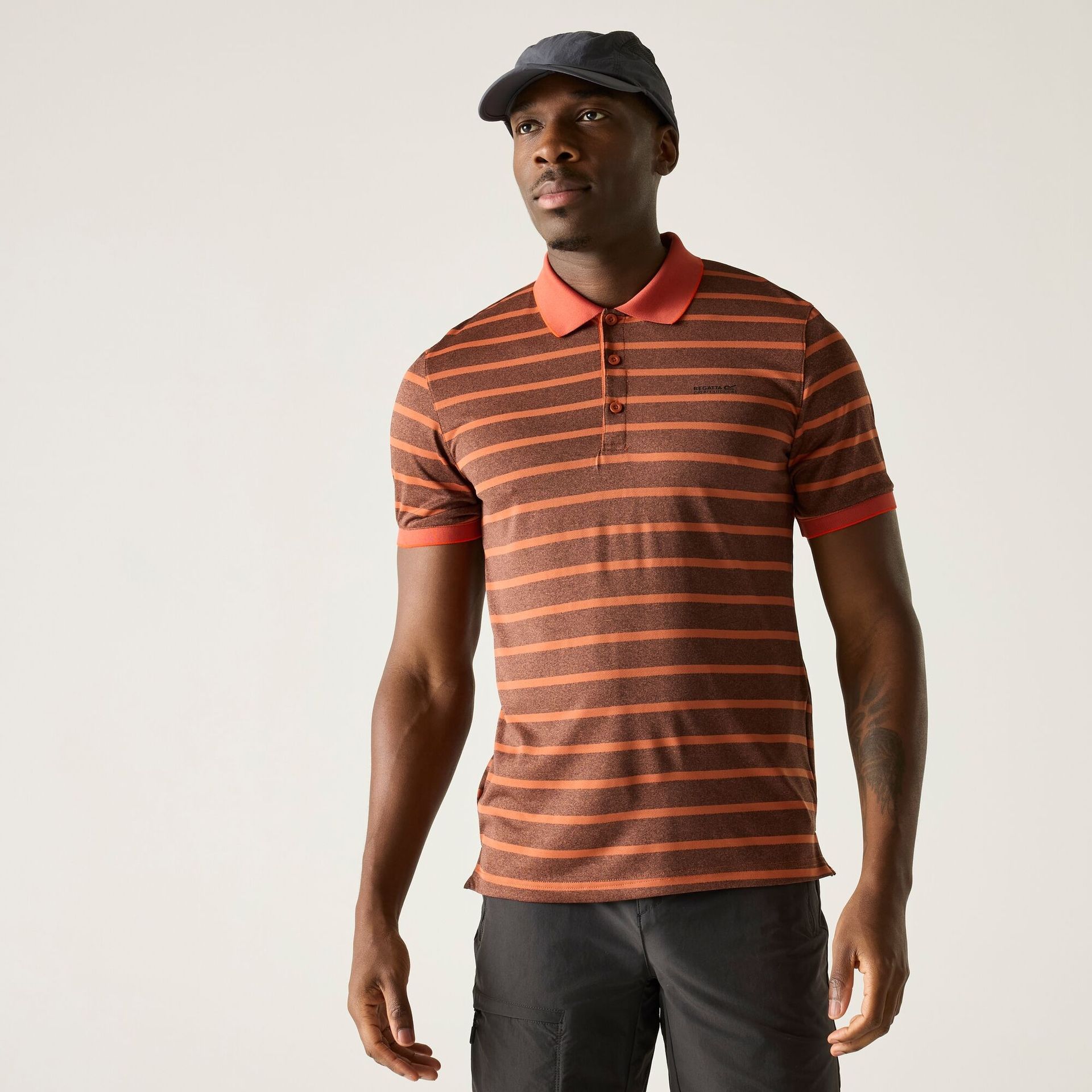 Regatta Koszulka męska polo Kildra Czerwony, Rozmiar: L