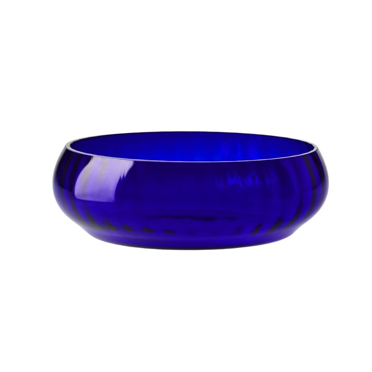 Kryształowa salaterka z optykiem HERITAGE Kobalt 36 cm