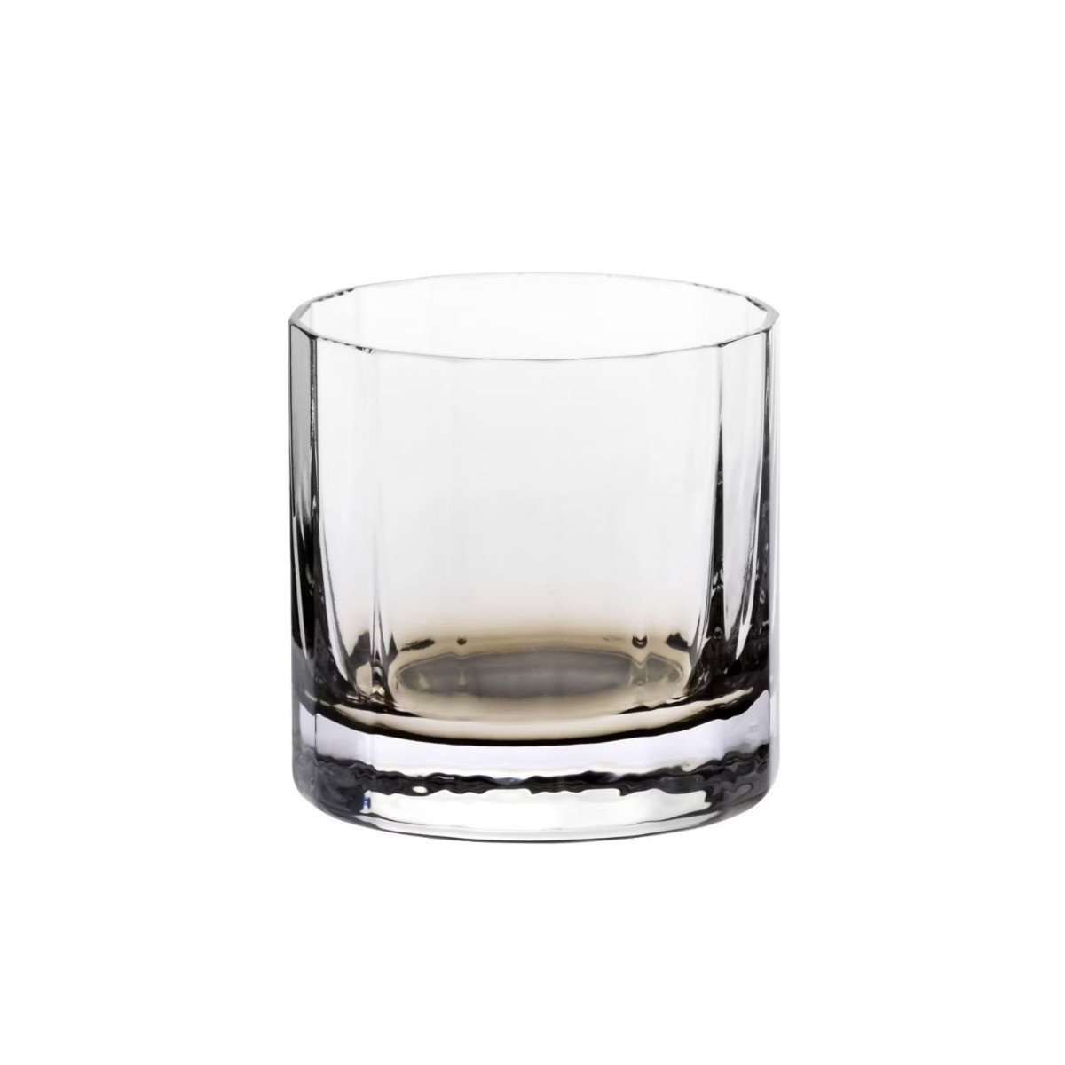 Niskie szklanki GEMSTONE FUTURA Kwarc Dymny