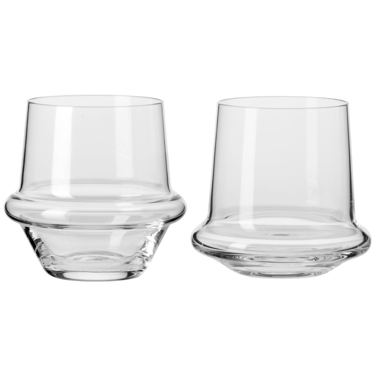 Szklanki GEMSTONE YING&YANG Kryształ (2 szt.)