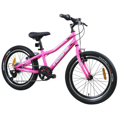 Rower dziecięcy INDIANA Figo 20 cali dla dziewczynki Różowy