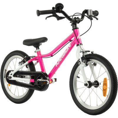 Rower dziecięcy KARBON Superlight 16 cali dla dziewczynki Różowy